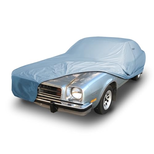 iCarCover Premium Car Cover for 1975-1981 Chevy Monza Coupe Heavy Duty Waterproof All Weather Automobiles Custom Fit Indoor Outdoor UV Snow Protection Covers with Straps and Bag