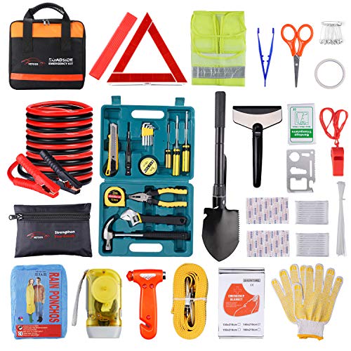 Vetoos Car Roadside Emergency Kit