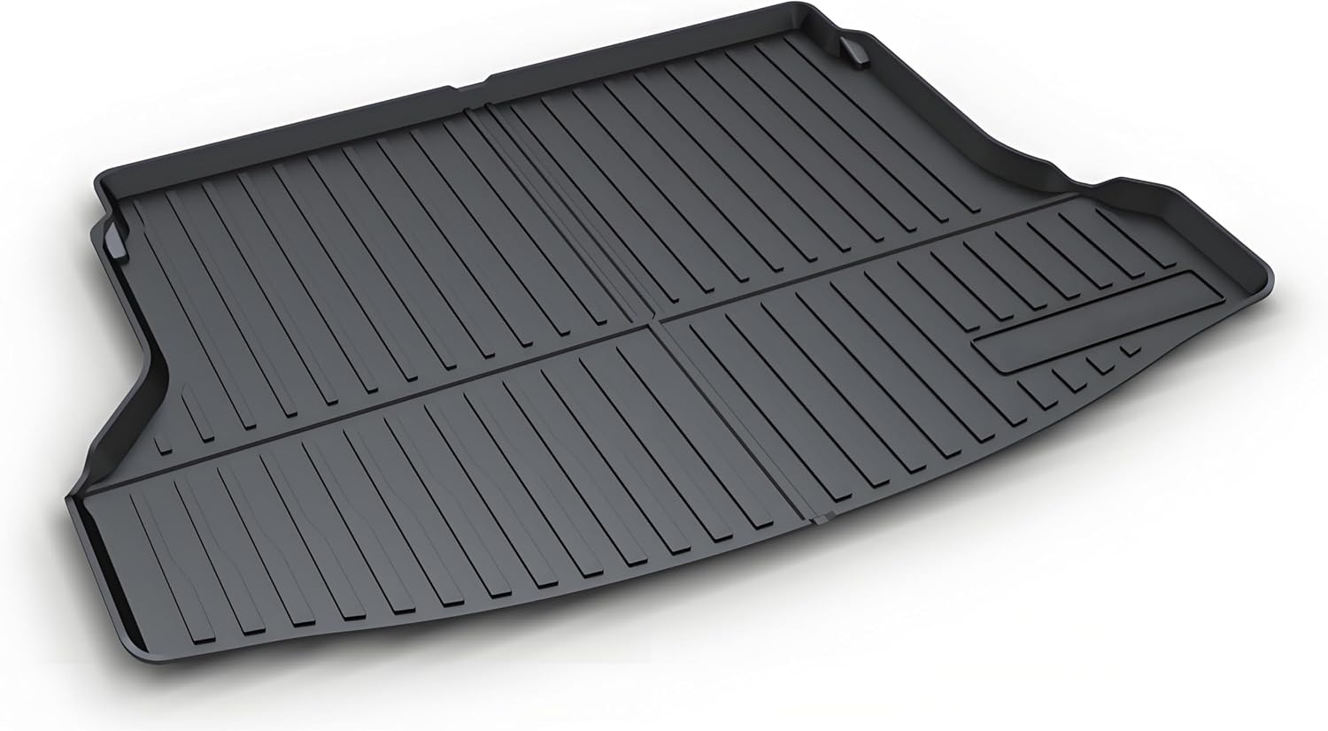 Rogue Cargo Liner - All Weather Rear Trunk Tray Cargo Mat Compatible with 2014-2020 Rogue Without 3rd Row Seating, Non Select/Sport/Hybrid Models, 3D Tech Waterproof Flexible TPO Accessories