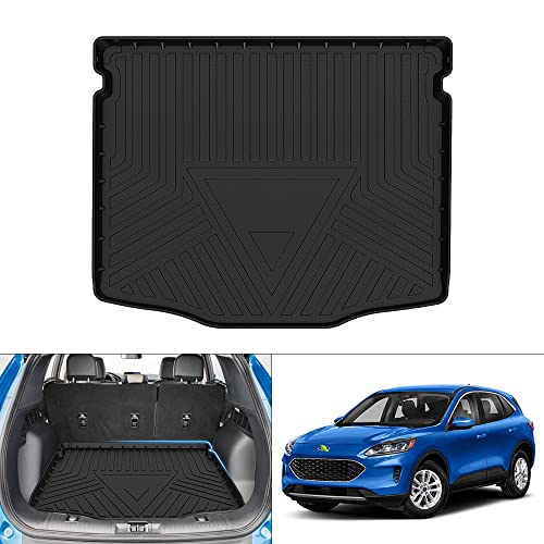 Escape Cargo Liner - Trunk Mat for Ford Escape 2020-2025 2026, All Weather Cargo Mat for Escape Accessories, Heavy Duty Car Mats, Car Accessories