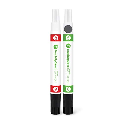 TouchUpDirect M7 Carbonized Gray Compatible with Ford Exact Match Touch Up Paint Combo - Essential Kit