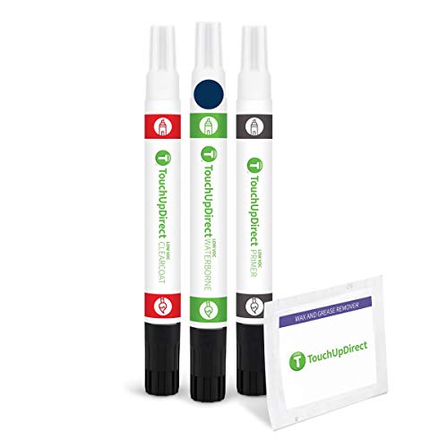 TouchUpDirect HX Antimatter Blue Compatible with Ford Exact Match Touch Up Paint Combo - Preferred Kit