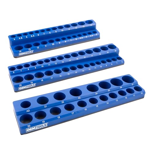 OEMTOOLS 22486 Magnetic Socket Tray Set