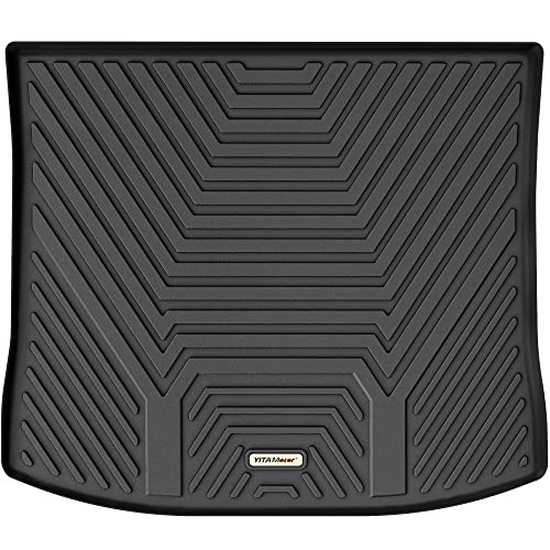 YITAMOTOR Cargo Trunk Liner Compatible with 2015-2024 Ford Edge, All Weather Custom Fit Black Cargo Mats