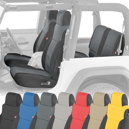 Diver Down Neoprene Seat Cover Set (Charcoal)