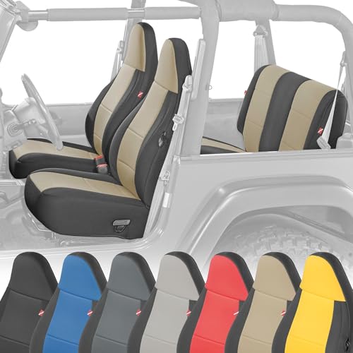 Diver Down Neoprene Seat Cover Set (Tan)