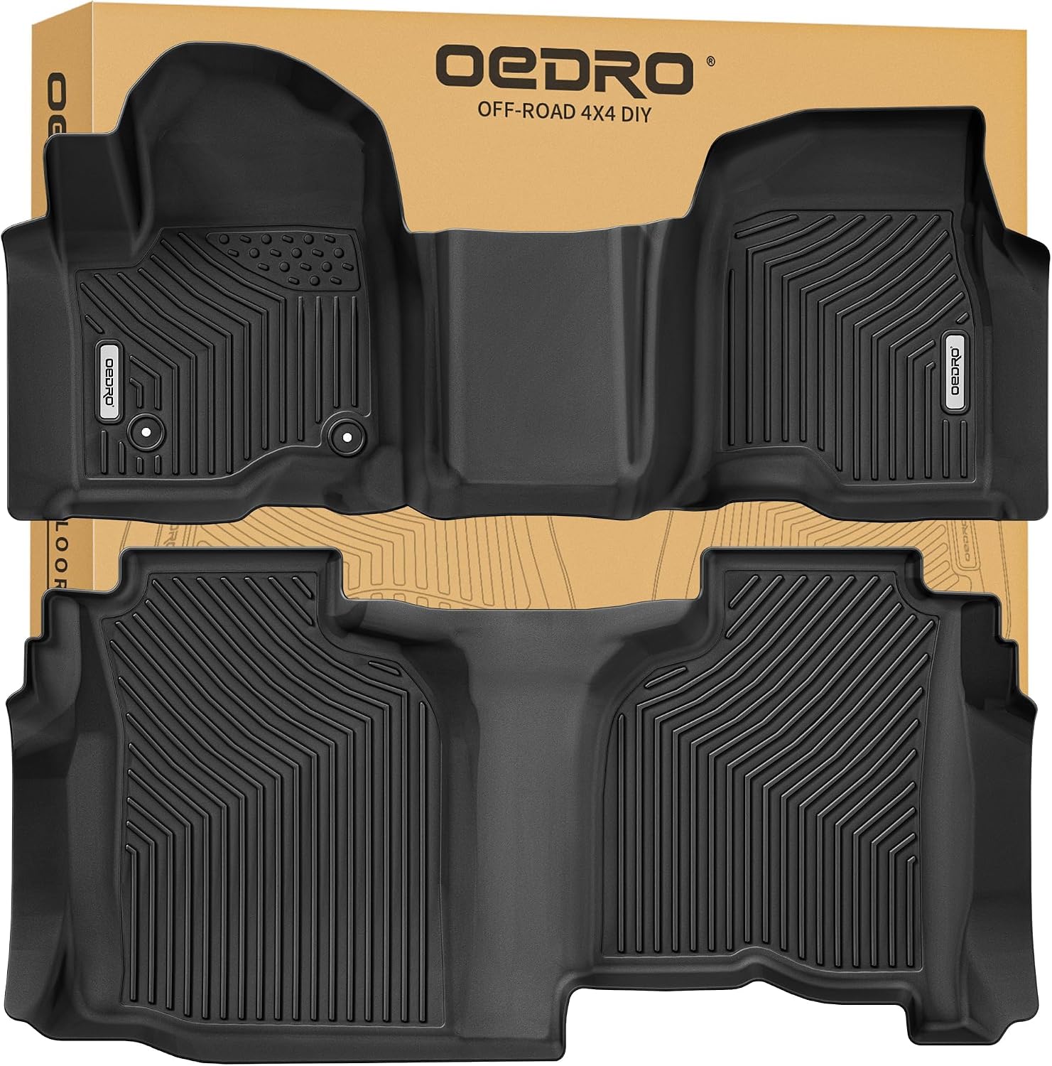 OEDRO Floor Mats for Silverado/Sierra