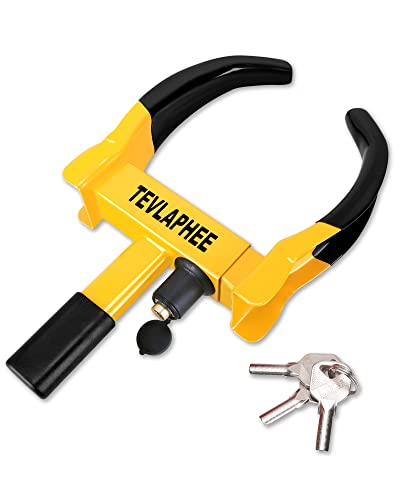 Tevlaphee Universal Wheel Lock (Red-Yellow)