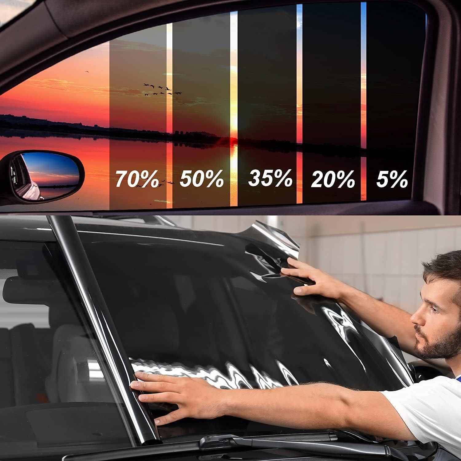 35% VLT Window Tint Film (Best Value)