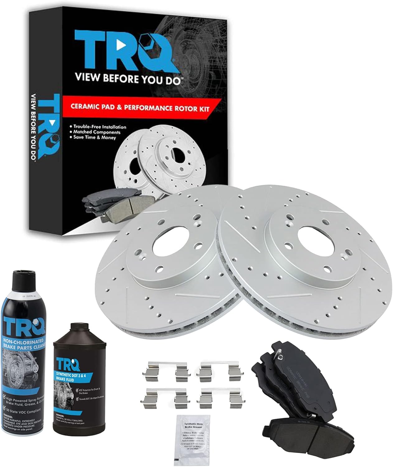 TRQ Ceramic G-Coated Kit (Front)