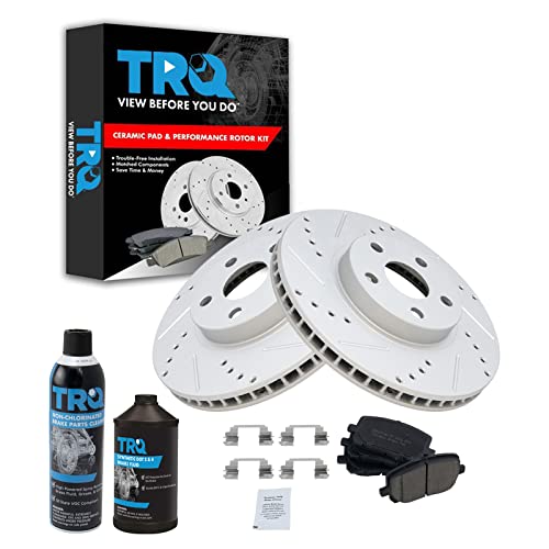 TRQ Front Performance Brake Kit (Corolla/Matrix)