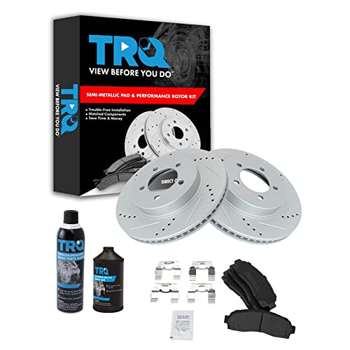 TRQ Front Performance Brake Kit (G-Coated)