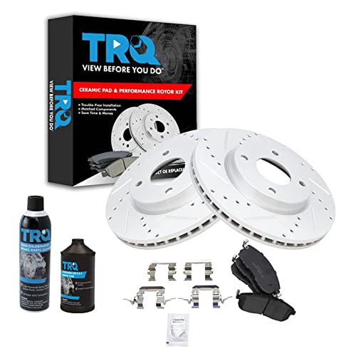 TRQ Front Performance Brake Kit (Nissan)