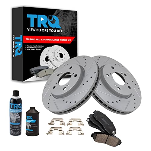TRQ Front Performance Brake Kit (Honda Odyssey)
