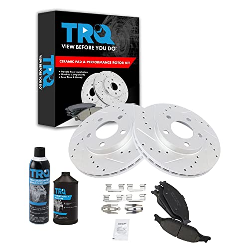 TRQ Front Performance Brake Kit (Mustang)