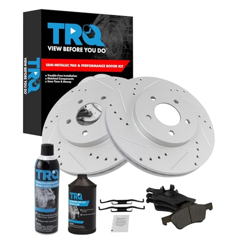 TRQ Front Performance Brake Kit (Budget G-Coated)