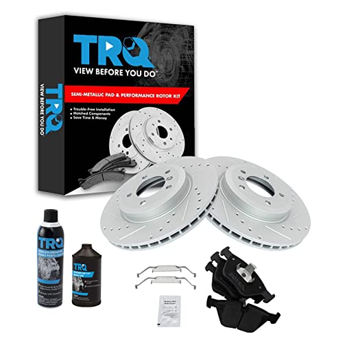 TRQ Semi-Metallic Front Kit (G-Coated)