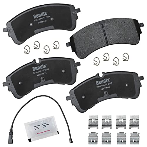 Bendix Priority1 CFM2280 Semi-Metallic Rear Brake Pads