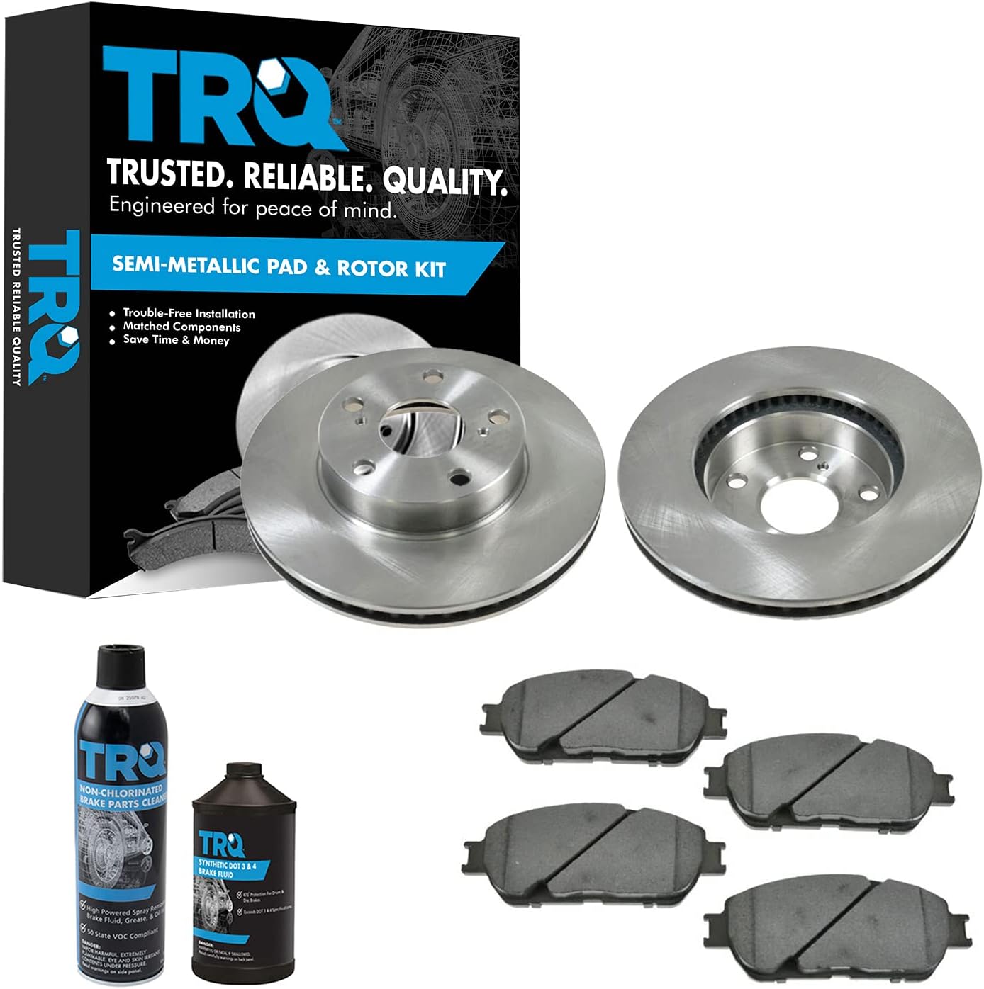 TRQ Tacoma Semi-Metallic Kit