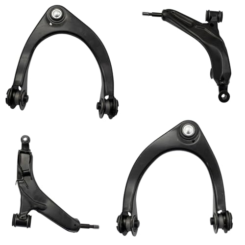 TRQ Front Control Arm with Ball Joint Set (4-piece)