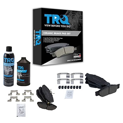 TRQ Front & Rear Ceramic Pads