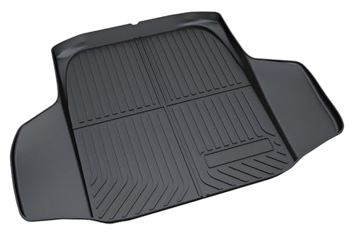All Weather Rear Cargo Liners Trunk Tray Mats Protector Compatible with 2018-2025 Honda Accord Models, 3D Waterproof Durable Odorless Flexible TPO Accessories Custom Fit
