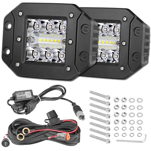 OFFROADTOWN RGBW Flush Mount LED Lights