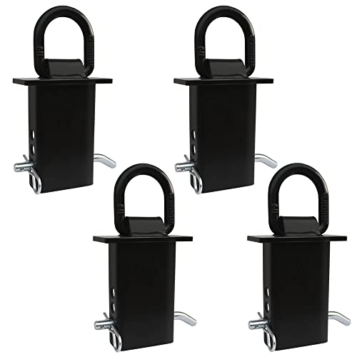 4PCS 16200lbs Trailer Stake Pocket D Ring