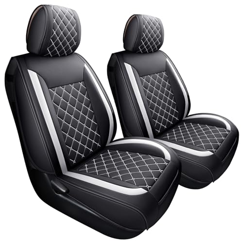 Tomatoman Tacoma Seat Covers (Black-White)