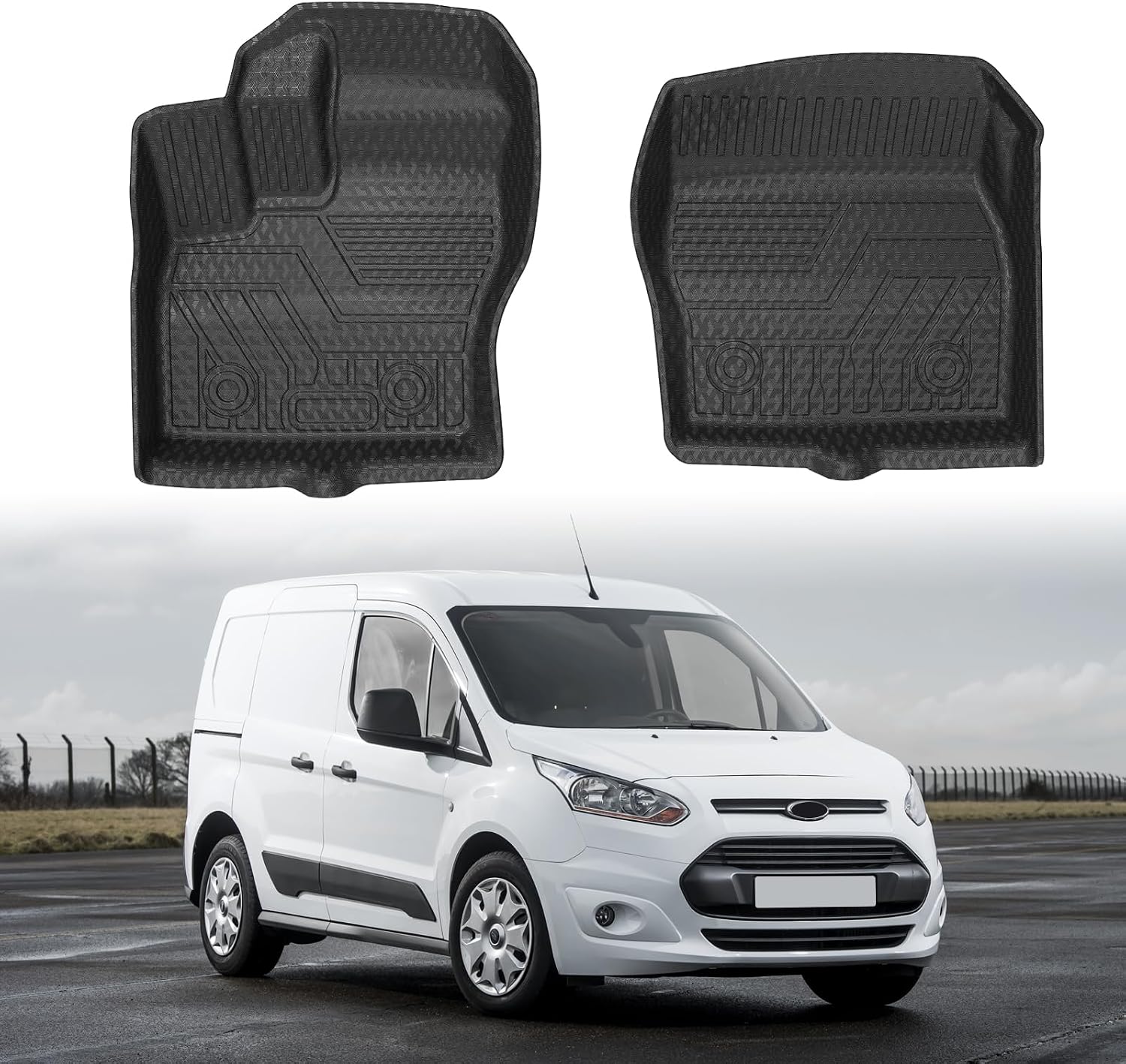 Mixsuper Front Mats for Ford Transit Connect