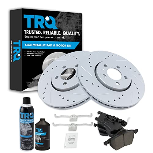 TRQ VW Front Performance Brake Kit (G-Coated)