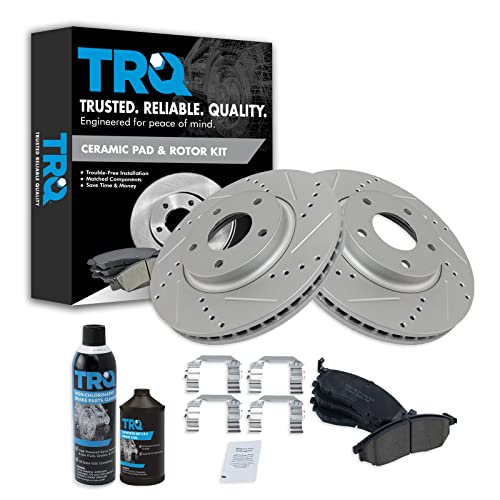 TRQ Ceramic Front Brake Kit (Infiniti)