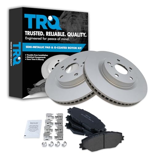 TRQ Semi-Metallic RAV4/Matrix Front Kit