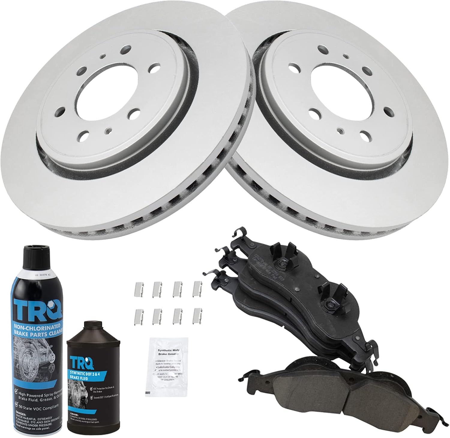 TRQ Front Ceramic G-Coated Kit
