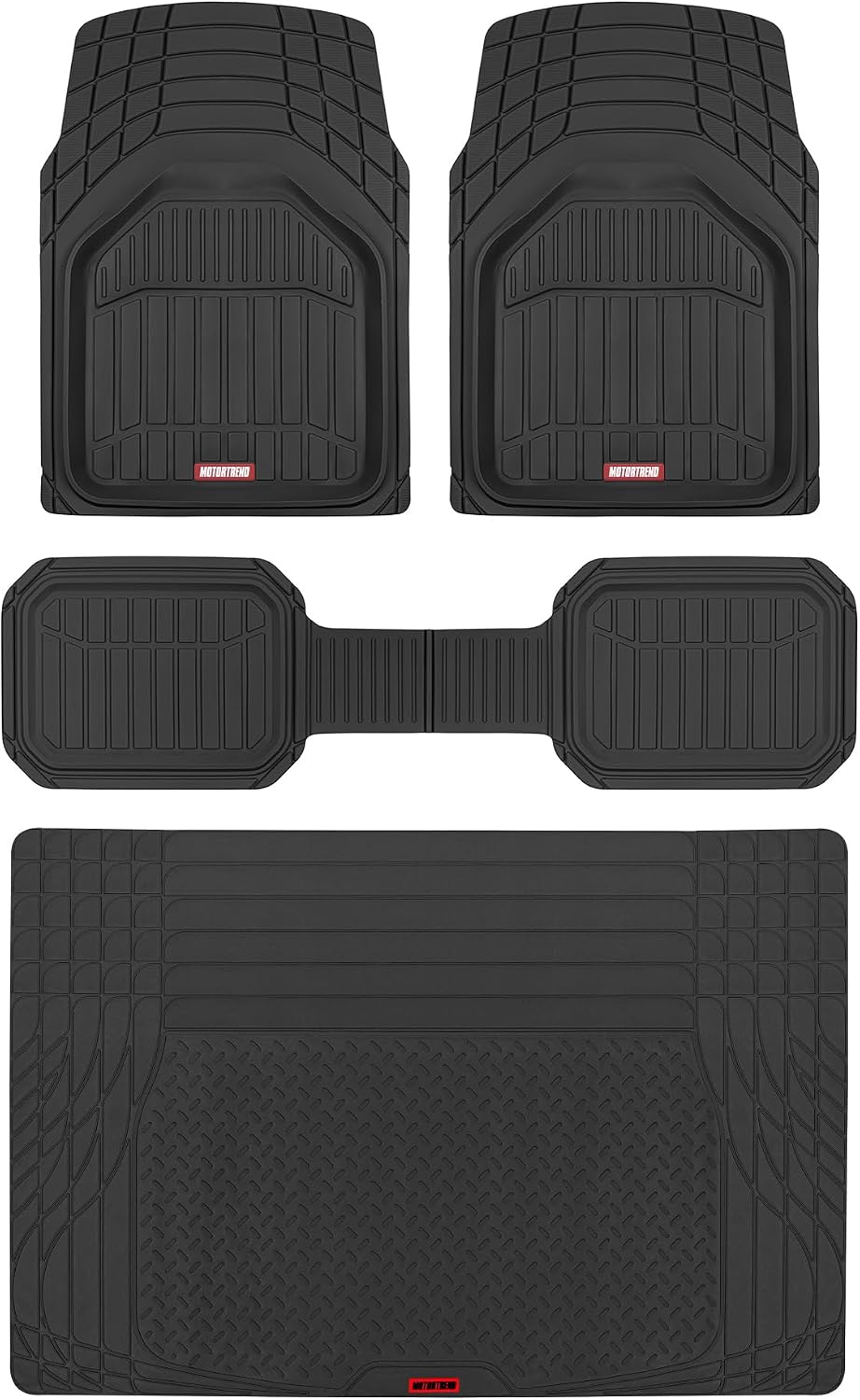 Motor Trend FlexTough Defender Floor Mats & TrunkShield