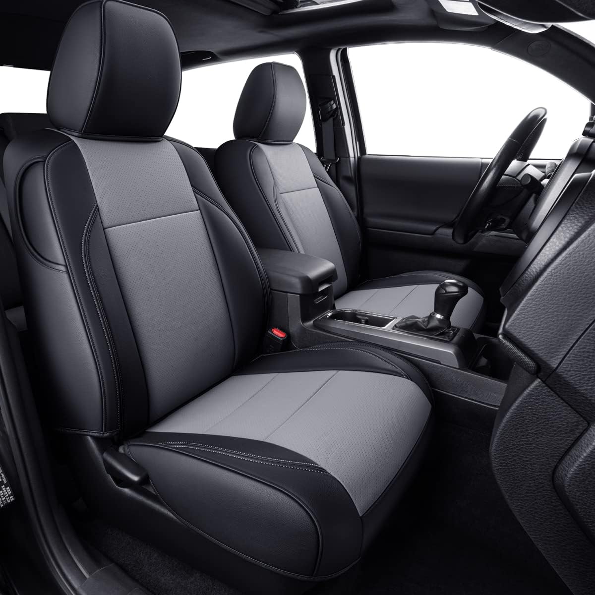 LUCKYMAN CLUB 2 Front Tacoma Seat Covers (Gray)