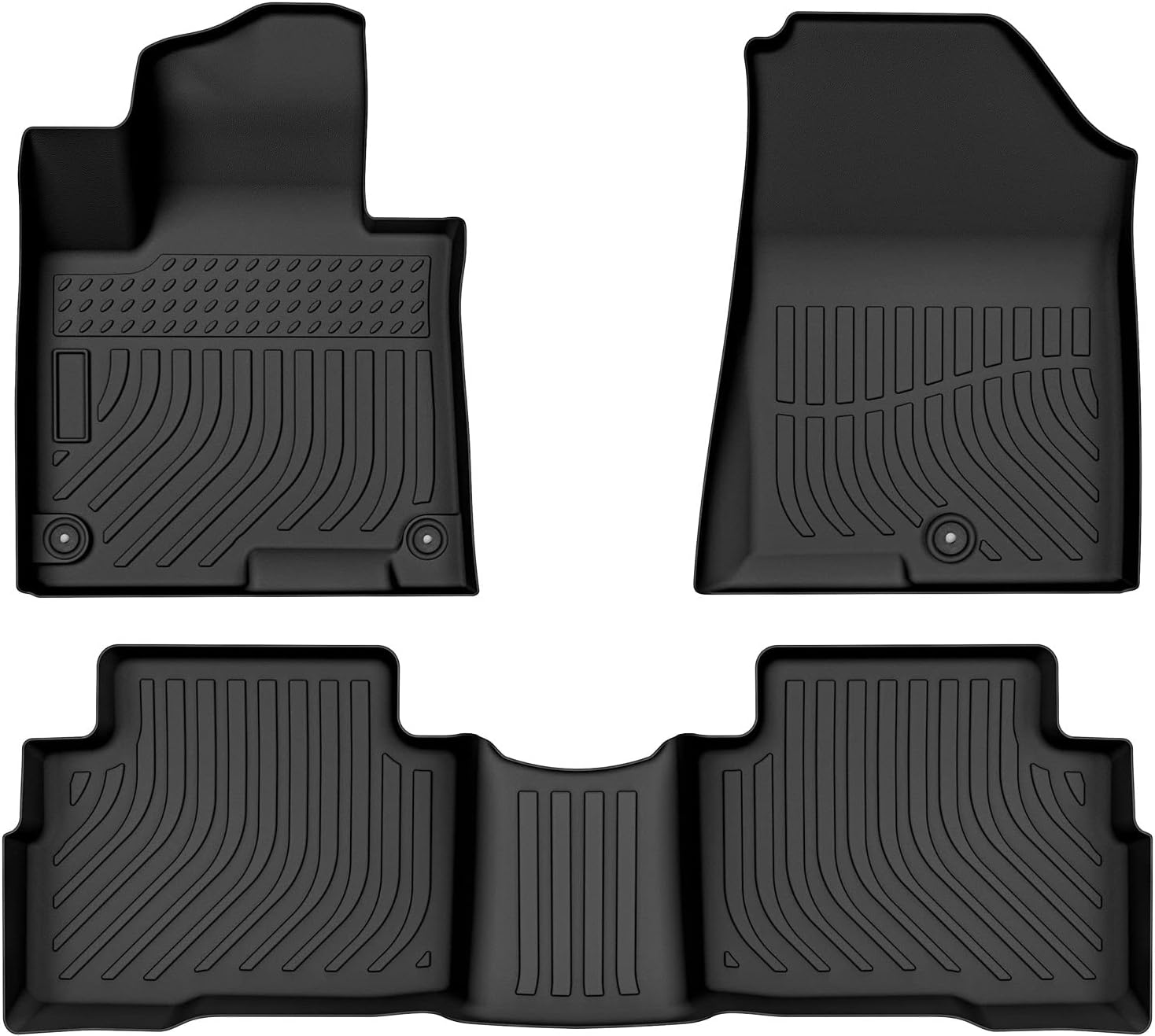 Cartist Custom Fit for Floor Mats Kia Sportage 2023-2025 2026 (Only for Hybrid Models) (Not Fit Plug-in) All Weather Floor Liner Front & Rear Row TPE Waterproof