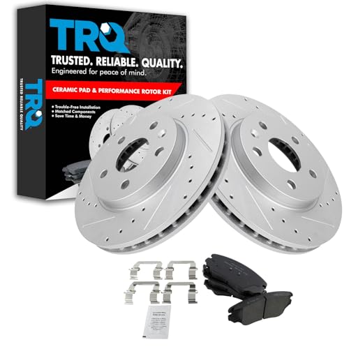 TRQ Front Performance Pad & Rotor Kit