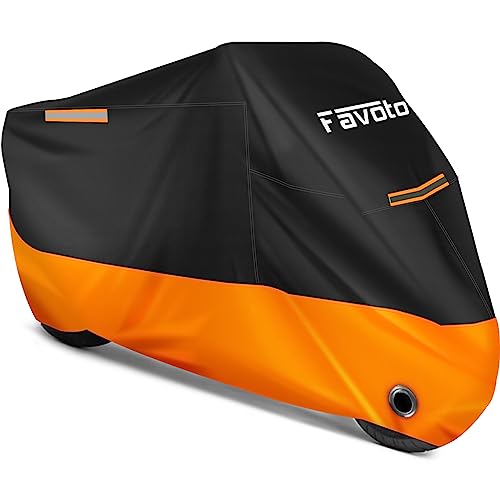 Favoto Motorcycle Cover (Up to 116")