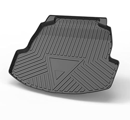 Corolla Sedan Cargo Mat - Compatible with 2020 2021 2022 2023 2024 2025 Toyota Corolla Sedan,All Weather Tech Rear Cargo Liners Trunk Tray Floor mats,3D Waterproof Durable Accessories Custom-Fit