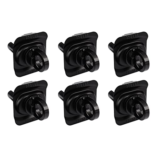 Custom Fit for Tie Down Anchors 15-26 Chevy Colorado&GMC Canyon, 14-26 Chevy Silverado&GMC Sierra 1500 2500 3500 Truck Bed Tie Downs Replace#23146899 for Truck-6 Pack Replacement Accessories