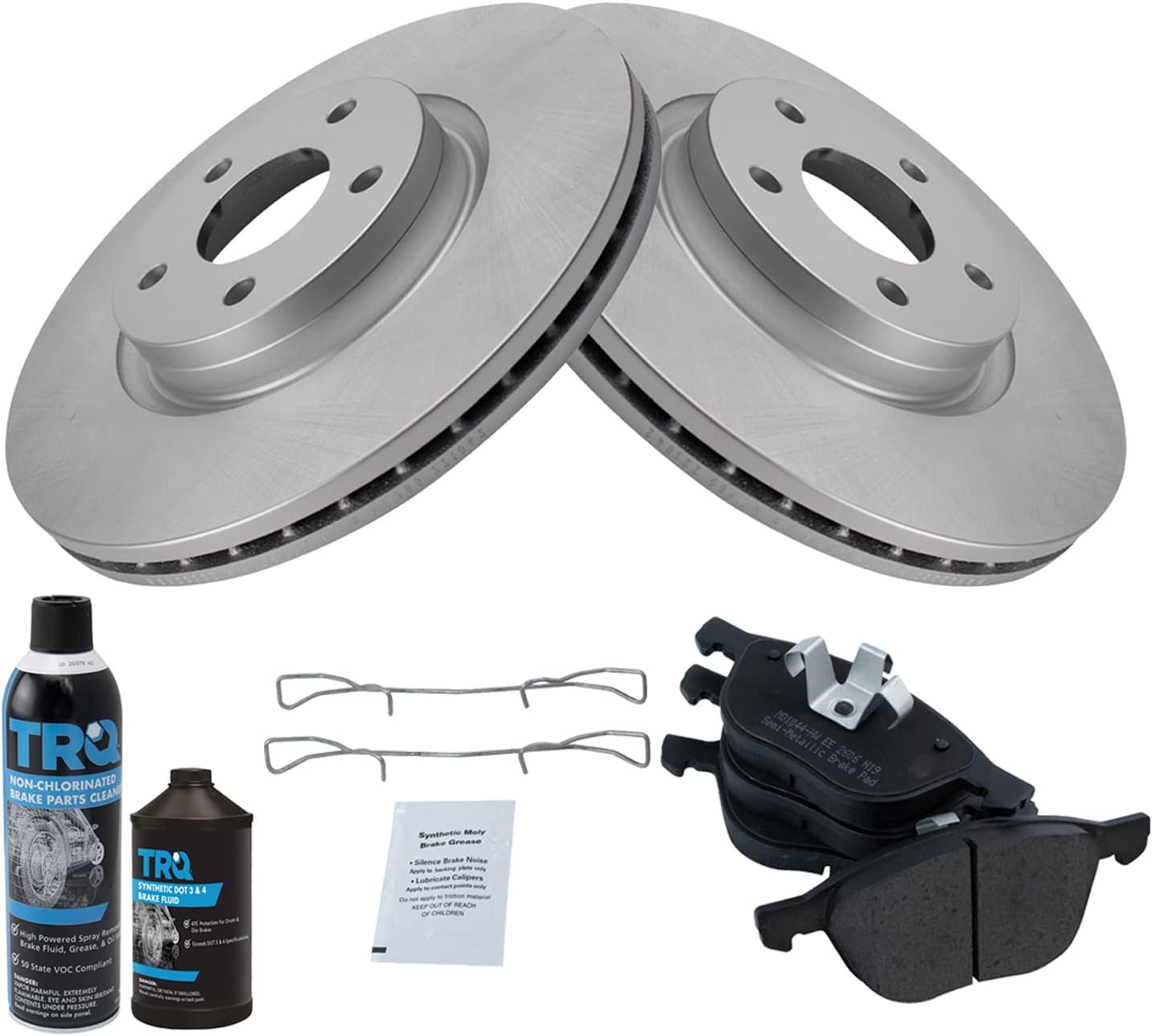 TRQ Front Metallic G-Coated Kit