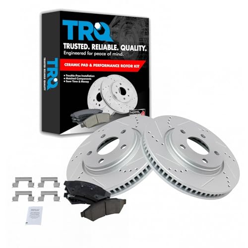TRQ Drilled & Slotted Chevy Front Kit