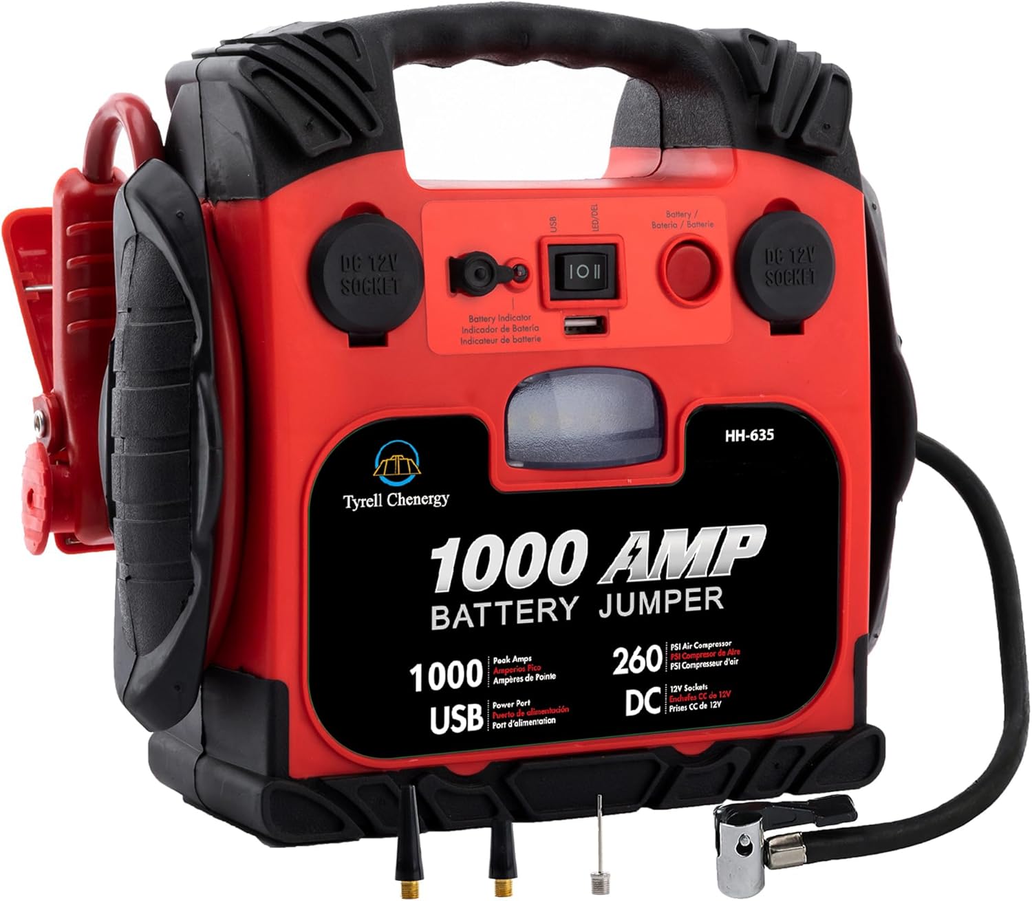Tyrell Chenergy Car Battery Jump Starter