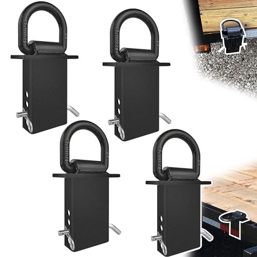 VONLX Stake Pocket D Rings 4Pcs 18000lbs