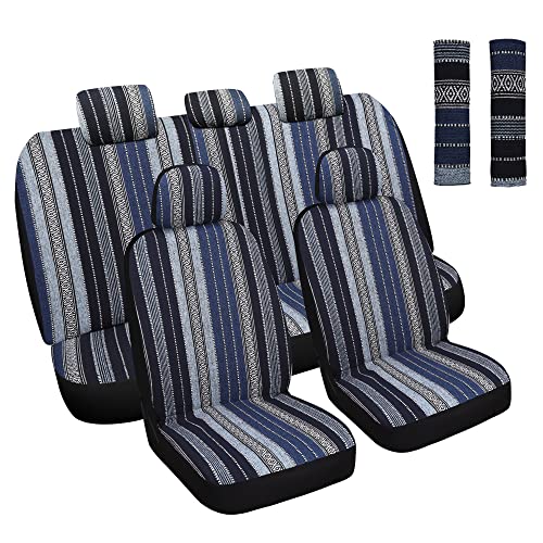 Baja Saddle Blanket (Blue)