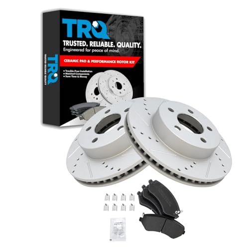 TRQ Front Performance Brake Kit (Jeep)