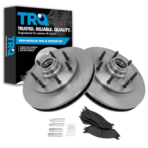 TRQ Brake Pad & Rotor Kit Semi-Metallic (F-150 / F-250)