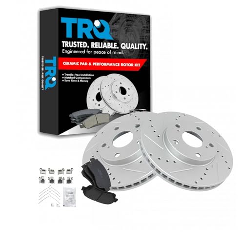 TRQ Ceramic + G-Coated Rotor Kit (Mid-Range)