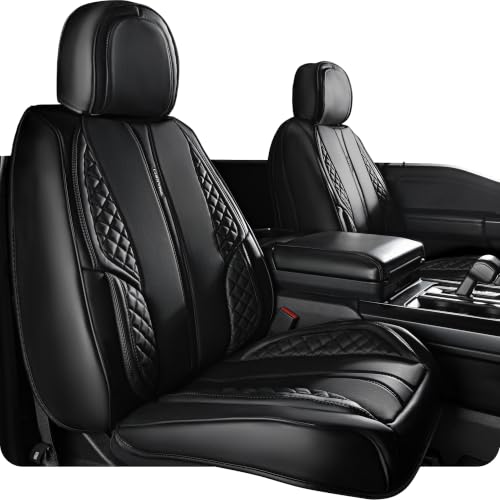 CAR PASS Nappa Leather Front Seat Covers